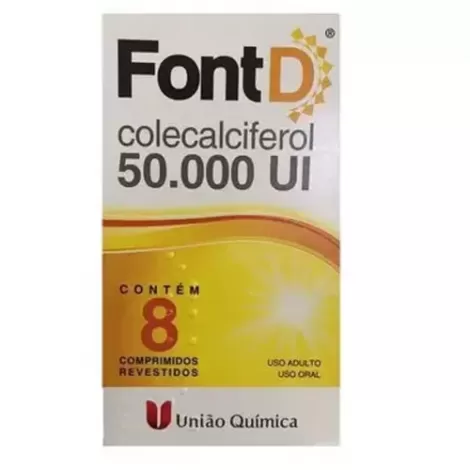 VITAMINA D3 50.000UI 8CP REV