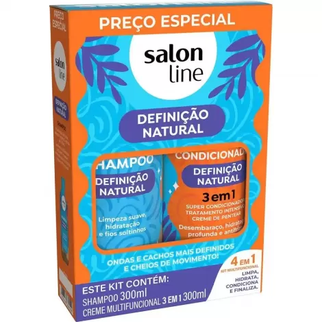 KIT SALON LIN SH+COND NAT 2UN