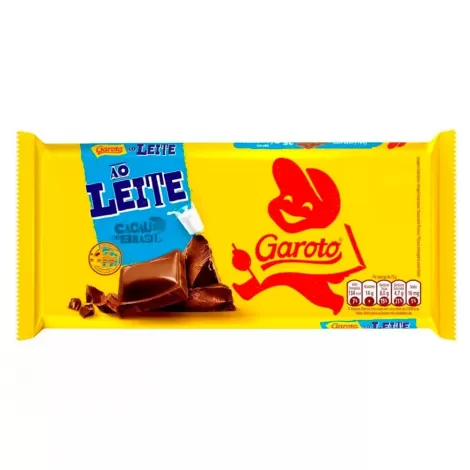 GAROTO CHOC LEIT 80G