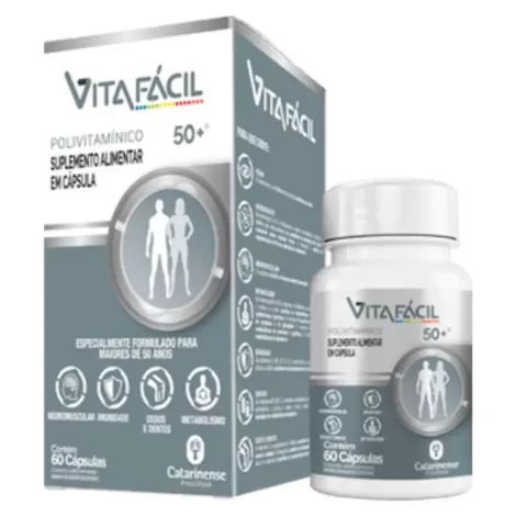 VITAFACIL 50+ 60CAP