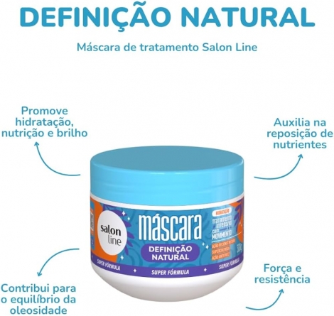 MASC CAP SALON LIN NAT 300G